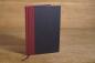 Preview: Writing and notebook black, with wine red linen